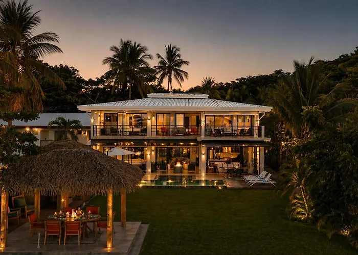 Villa Luxury Beachfront Estate W Private Chef, Full Staffconcierge Amenities