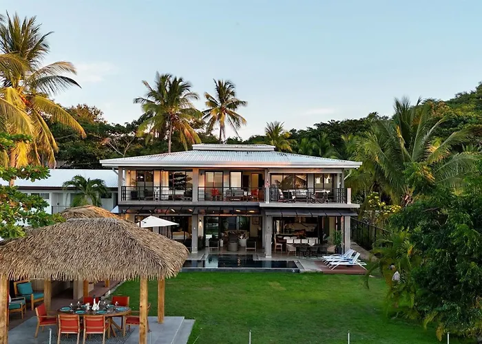 Villa Luxury Beachfront Estate W Private Chef, Full Staffconcierge Amenities *