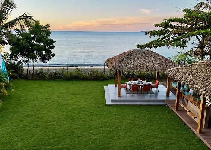 Luxury Beachfront Estate W Private Chef, Full Staffconcierge Amenities GUANACASTE