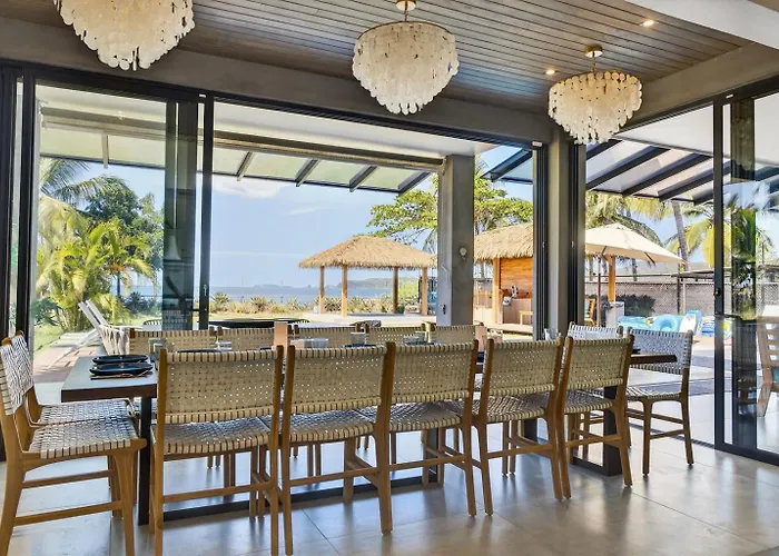 Luxury Beachfront Estate W Private Chef, Full Staffconcierge Amenities